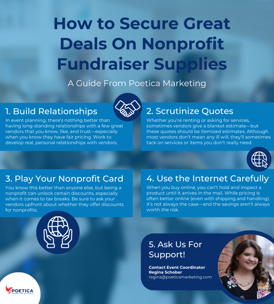 Fundraiser Supplies Infographic